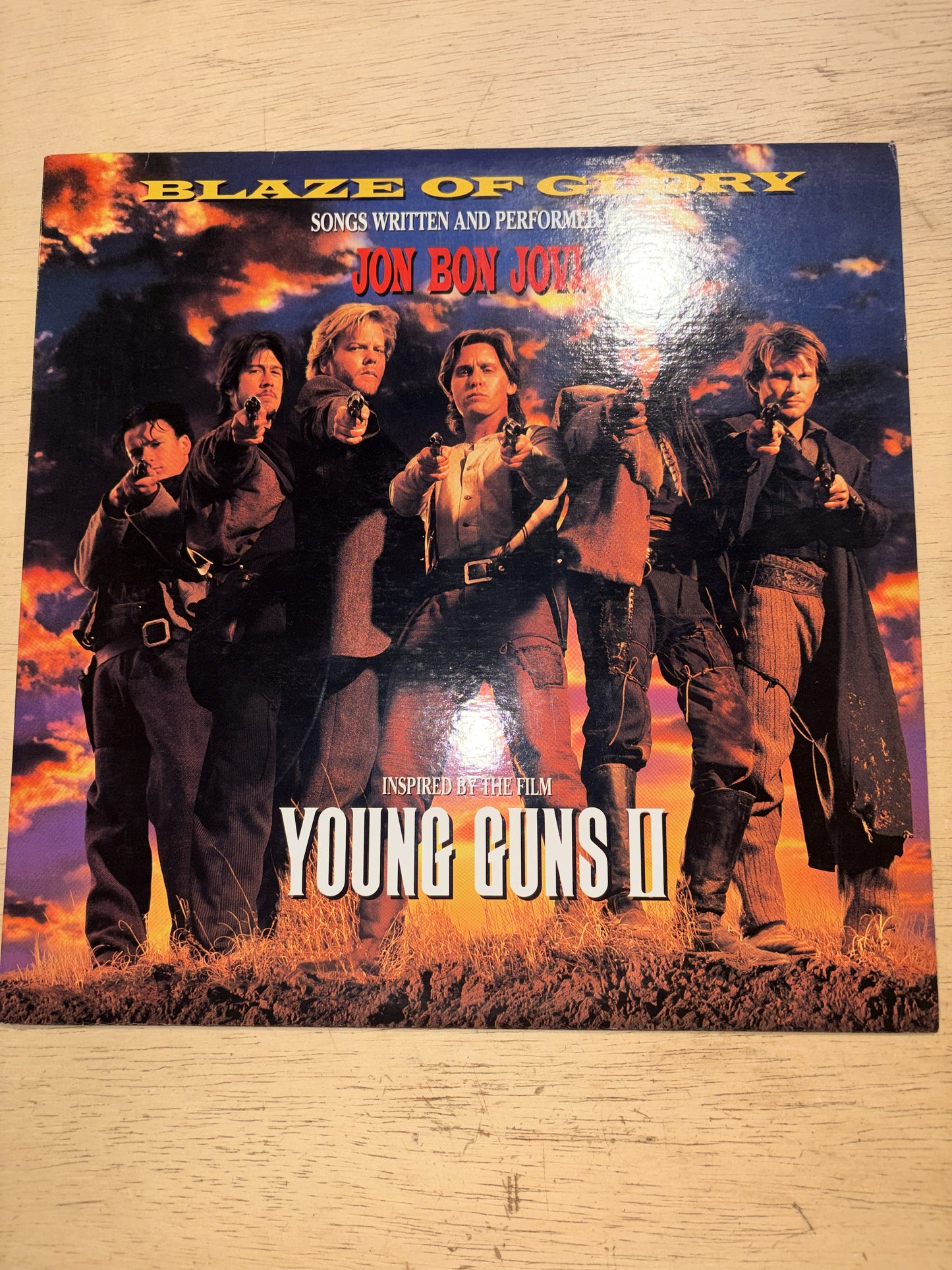 Jon Bon Jovi Blaze of Glory Soundtrack- Young Guns II Soundtrack