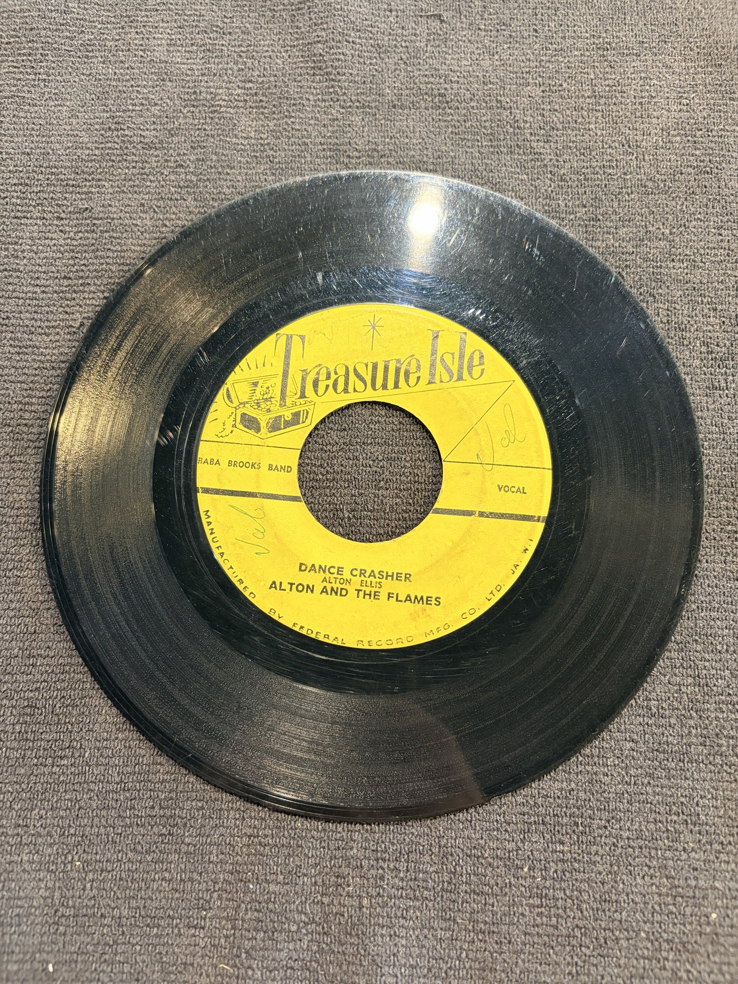 Alton & The Flames / Baba Brooks Band- Dance Crasher / Vitamin A