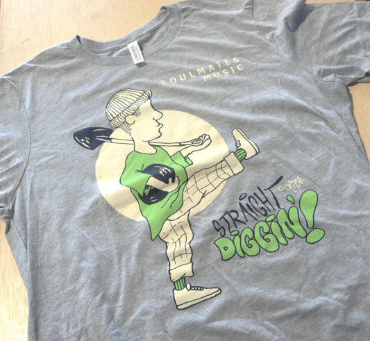 "Straight Diggin!" Mens Short Sleeve T-Shirt