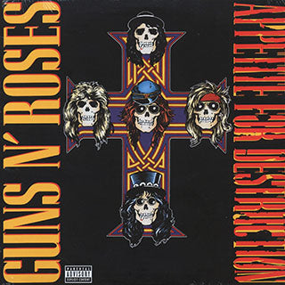 GUNS AND ROSES- APPETITE FOR DESTRUCTION